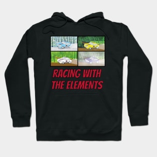 Racing with the elements. Hoodie